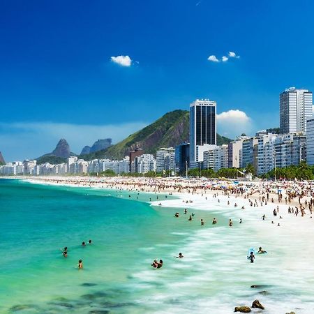 Apartamento Top Em Copacabana Na Quadra Da Praia! Sol, Praia E Muito Conforto! Рио-де-Жанейро Экстерьер фото